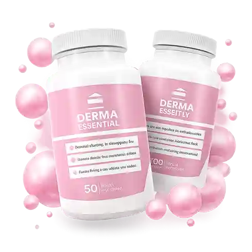 DermaEssential 60 Capsules Biotin Vitamin C Zinc Horsetail Skin Collagen Beauty Supplement